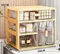 360 rotating makeup organizer